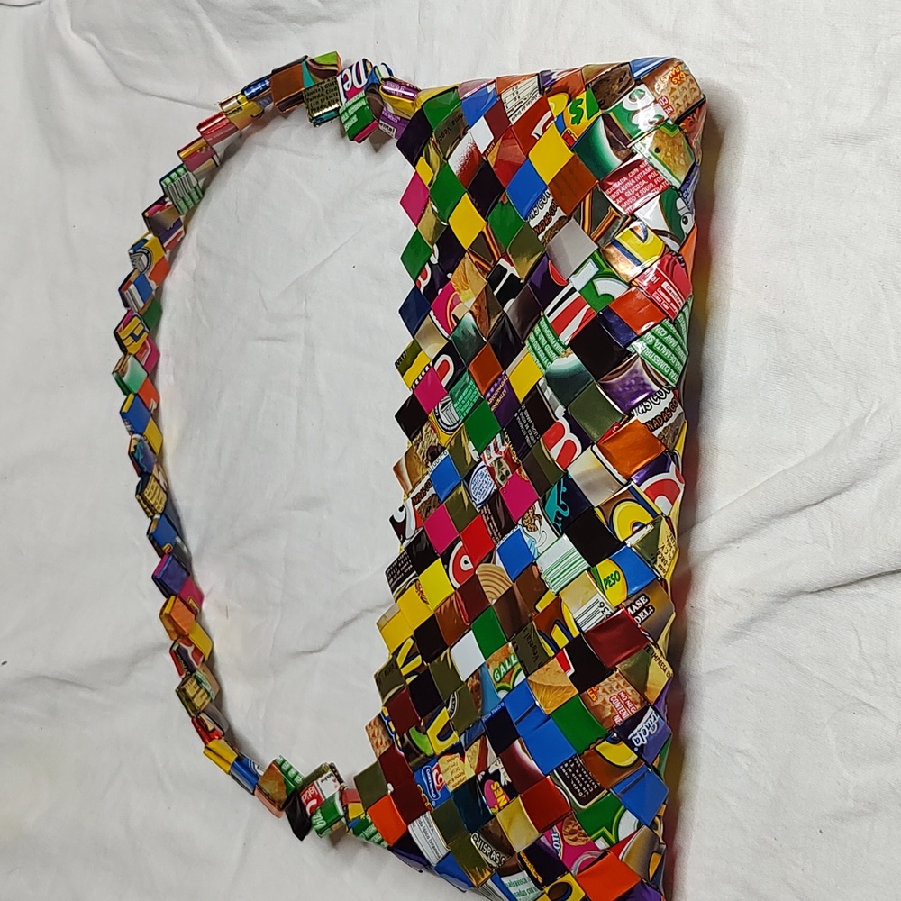 Retro Candy Wrapper Purse
